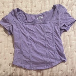 Hollister baby tee, size small